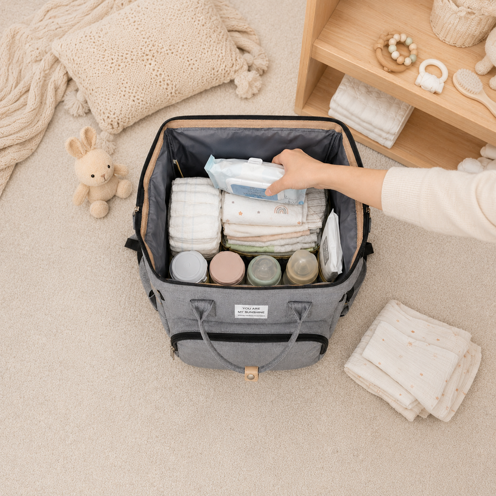 Bloomi Foldable Baby Bag